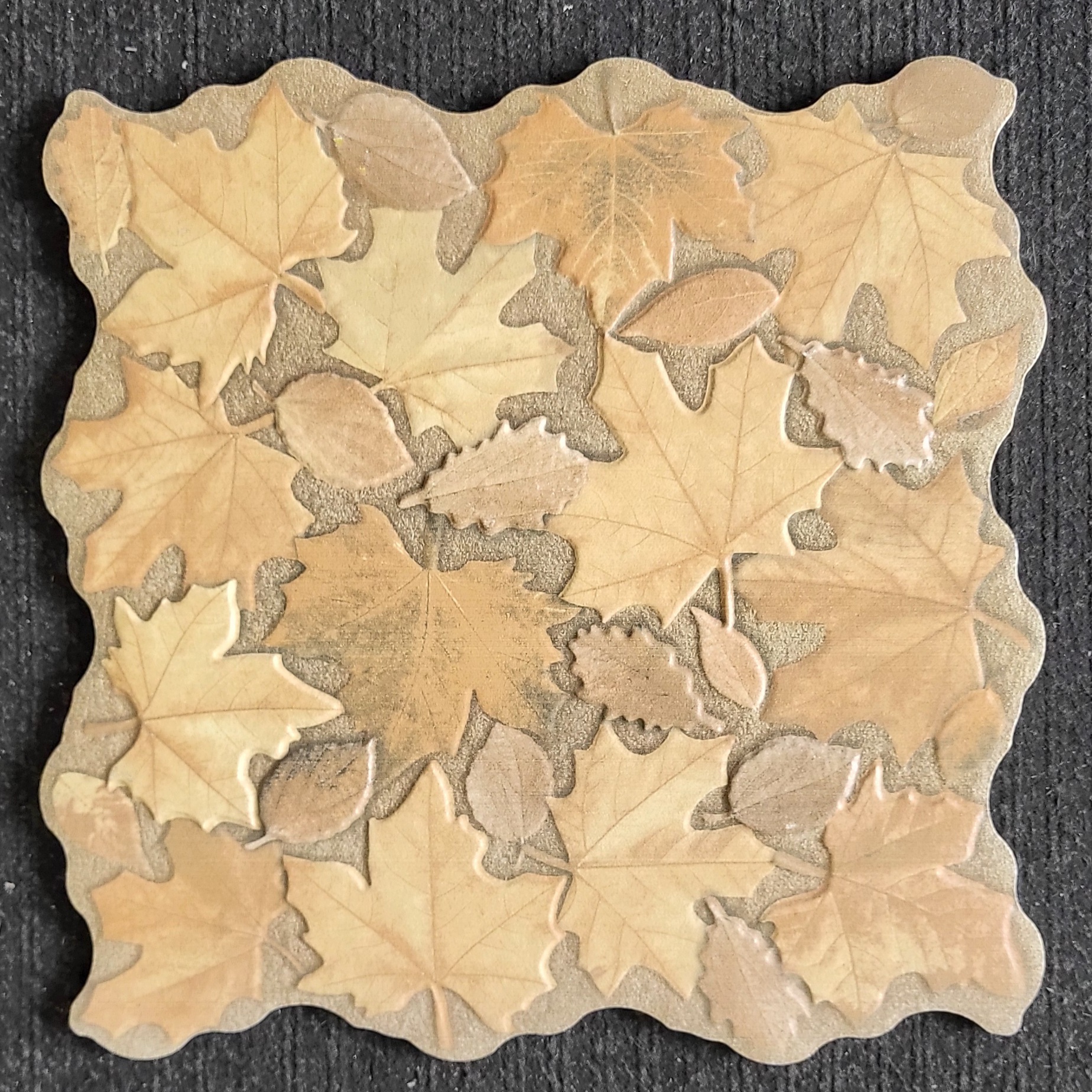 Hojas Beige