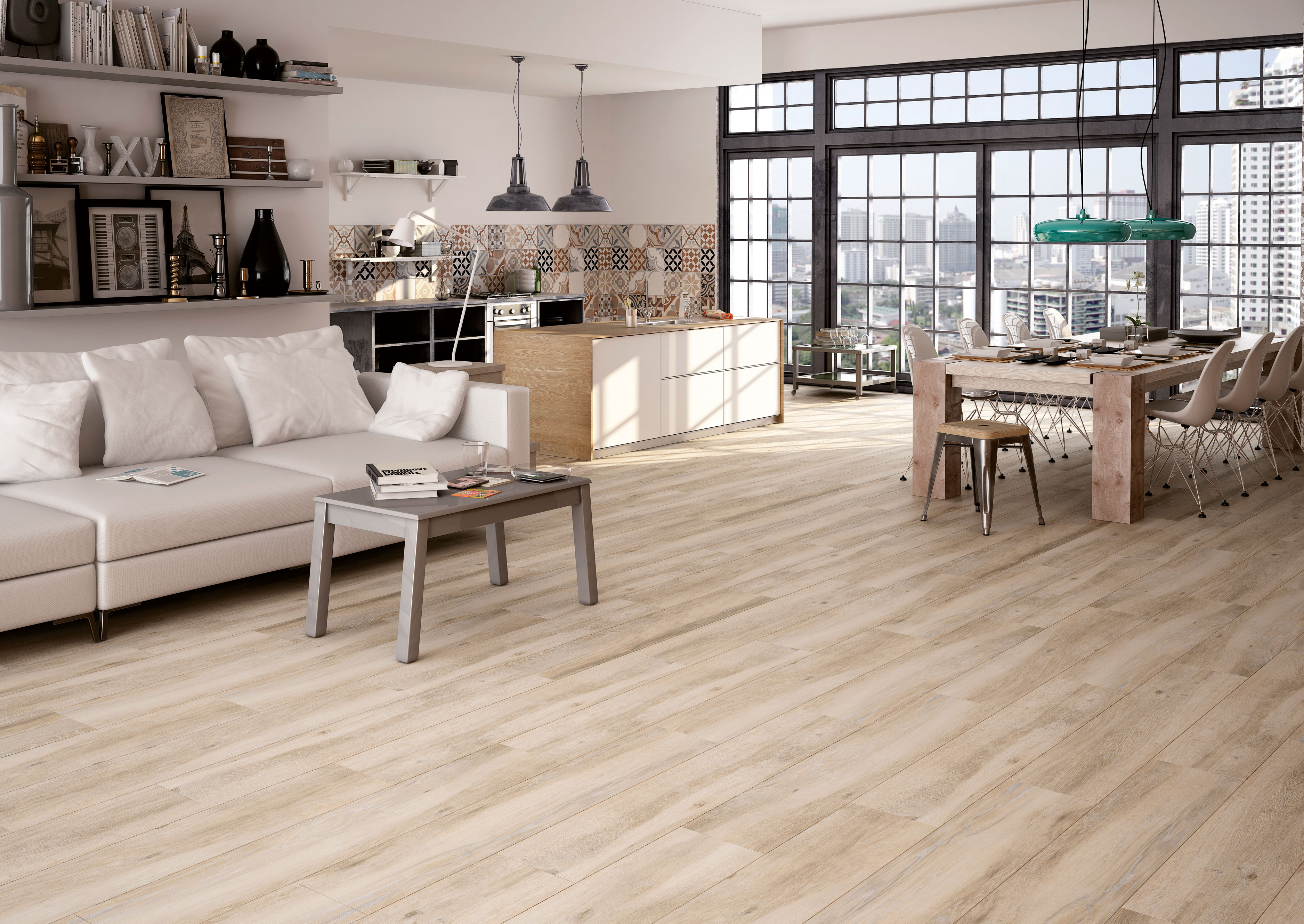 Atelier Beige , Noliktavā: 8,05 m2 ( pakā: 6 gab., m2 pakā: 1,61 m2)